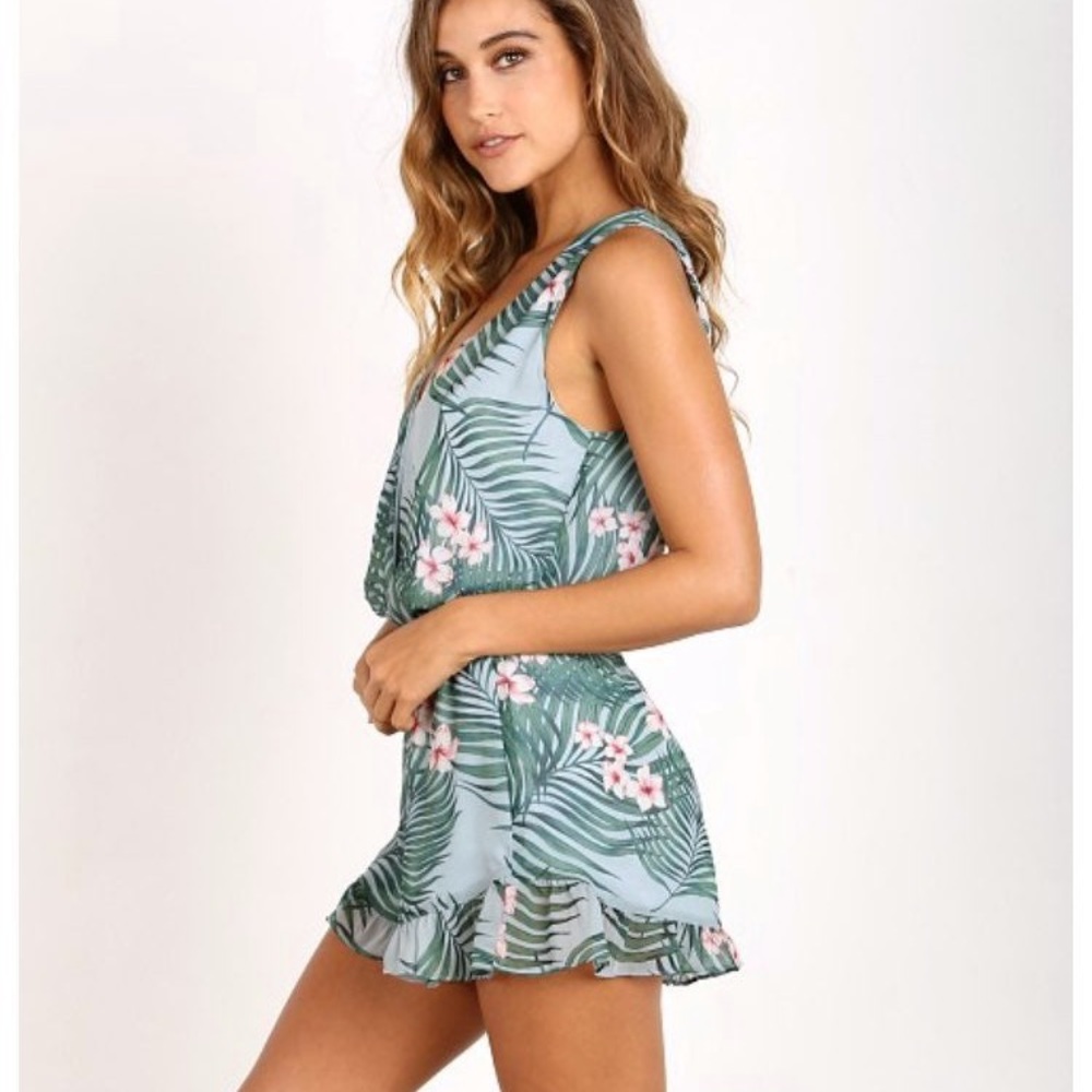 Show Me Your Mumu Riri Romper in Hanalei